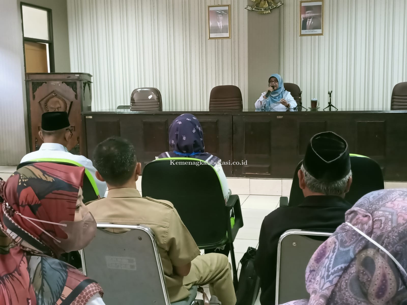 Simulasi Tes CAT Calon Petugas Haji Tahun 1444 H/2023 M Tingkat Kemenag Kabupaten Bekasi